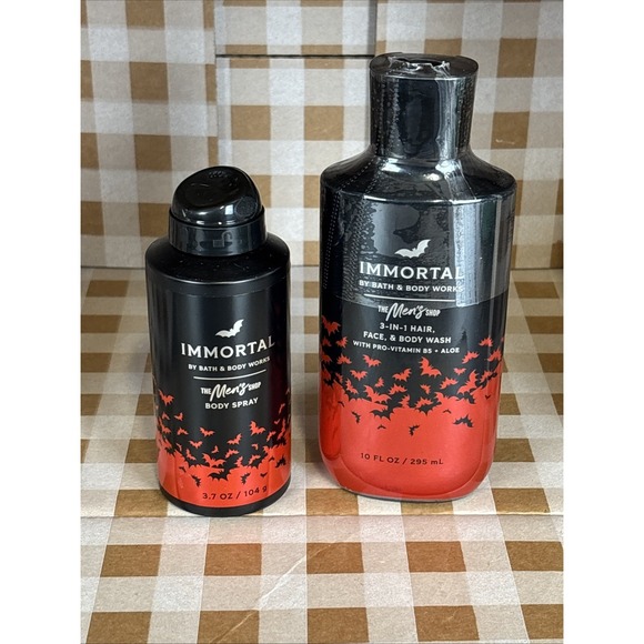 Bath & Body Works Other - Immortal Body Spray 3.7oz  and Body Wash By Bath & Body Works The Men's Shop New